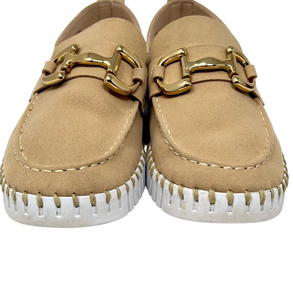 Ilse Jacobsen Women's Tulip Latte Slip On Buckle Loafer/Sneaker size 8.5-9/39 - Picture 3 of 16